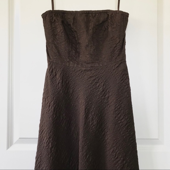 J.Crew Strapless A Line Midi Dress - Picture 2 of 8